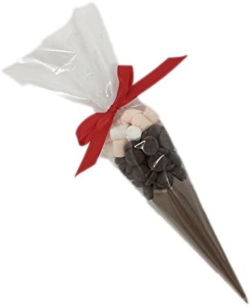 Luxury Belgian Milk Chocolate Chip Hot Chocolate Cone