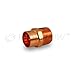 Supply Giant DDNA0034 Male Adapter Fitting with C X M Connections, 3/4, Copper