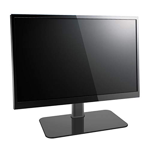 KRIËGER KMU4255 Universal Tabletop Stand for TV and AV Component Supports Most 42"-55" LED, Vizio, LCD Flat Panel Televisions with TV Mount Base - Black