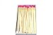 Decorative Matches, (Set of 3 Match Boxes) Long Wooden Matches,Strike Strip on Side of Box- Colored Match Tips- Candle and Fireplace Wooden Matches 4.375″ x 2.35″ x .75″ (Perfect Match)thumb 3