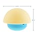 Firlar 7 Color Touch Sensor Portable Dimmable LED Tumbler Mushroom Night Light with 3 Batteries