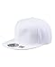 NYFASHION101 Plain Blank Flat Bill Adjustable Snapback Cap Hat - White