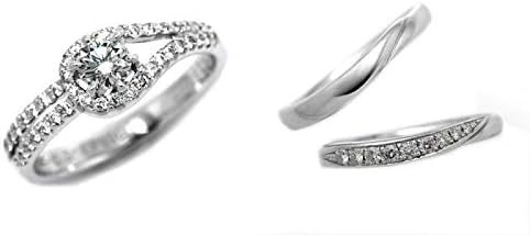 Amazon 婚約指輪 安い 結婚指輪 セットリング ダイヤモンド プラチナ 0 2カラット 鑑定書付 0 233ct Fカラー Vvs2クラス 3exカット H C Cgl リング 通販