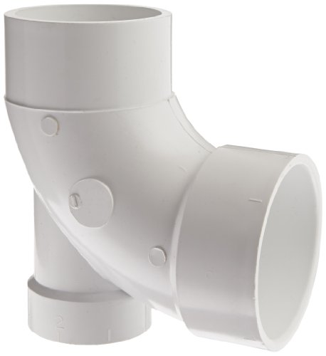 Spears-PVC-DWV-Pipe-Fitting-14-Bend-Elbow-with-Low-Heel-Inlet-Hub-x-Spigot-x-Hub Spears-PVC-DWV-Pipe-Fitting-14-Bend-Elbow-with-Low-Heel-Inlet-Hub-x-Spigot-x-Hub