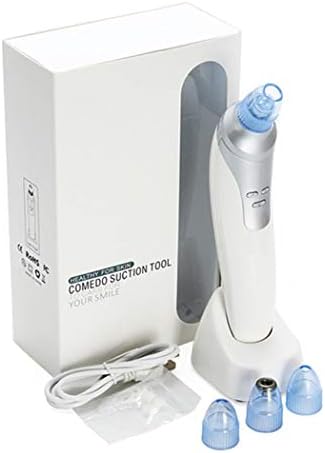 eubell Electric Blackhead Remover Tool, Skin Pore Cleaner Blackhead Suction Removal Device Electric Blackhead Sucking Instrument