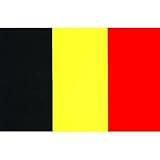 Belgium flag decal for auto, truck or boat