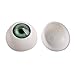 szzijia 8pcs 20mm Doll Eyeball Half Round Acrylic Eyes for DIY Reborn Baby Doll Bear