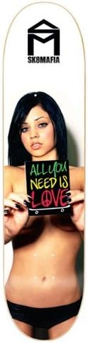 SKATE MAFIA Skateboard Deck - Girls Series - Gabby All U Need Two - 8.19