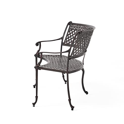 Christopher Knight Home Sebastian Outdoor Antique Cast Aluminum Sector