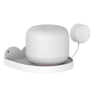 haohaiyo Wandhouder compatibel met Google Home Mini Smart Speaker, standaard Wall Mount Smart Home accessoires…