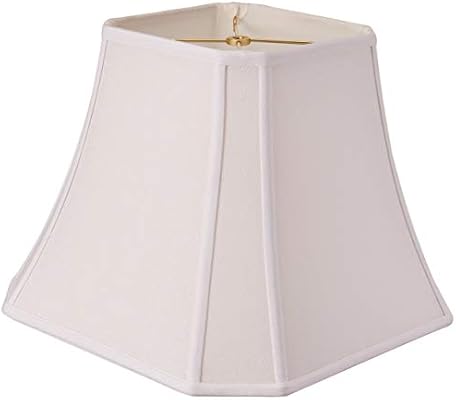 white cut out lampshade