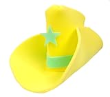 Jumbo Size Foam Cowboy Hat - Yellow