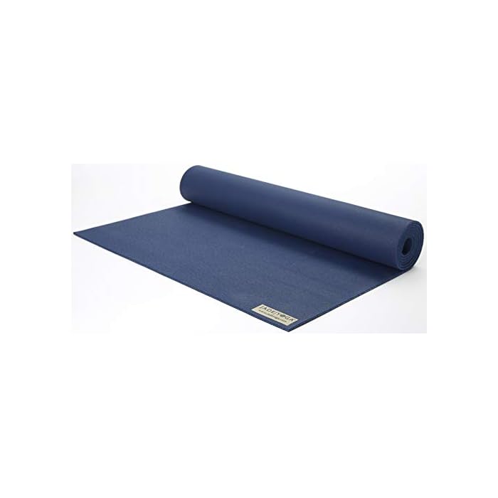 JadeYoga Harmony Yoga Mat, Natural Rubber Home Exercise Mat, Durable