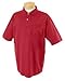 Jerzees 5.6 oz. 50/50 Jersey Pocket Polo with SpotShield, Red, X-Large