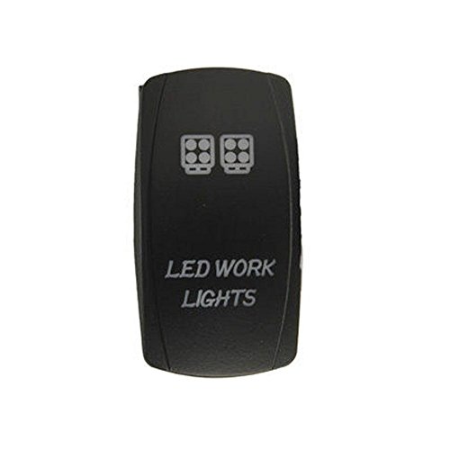 ZHUOTOP Universal 5 Pin Laser Etched Labeled Led Arb Rocker Switch Cover Cap For Boat Car Truck CarlingLed Work Lights