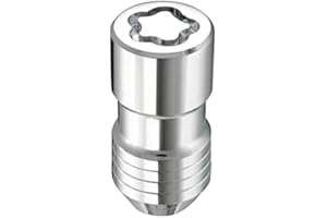McGard Wheel Lock, Premium, 14 mm x 1.50 Thread, Cone Seat, Closed End, Key Included, Steel, Chrome, Set of 5
