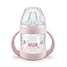 NUK Simply Natural Learner Cup, 5oz, 1-Pack, Pink primary
