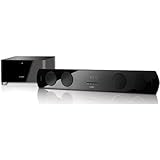 Coby CSMP95 Super-Slim Soundbar with Wireless Subwoofer, Black