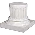Design Toscano NE200053 Pedestal, Medium, Antique Stone