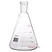 Deschem 500ml 24/40 Lab Glass Erlenmeyer Flask with Ground Joint Laboratory Chemistry Conical Bottle
