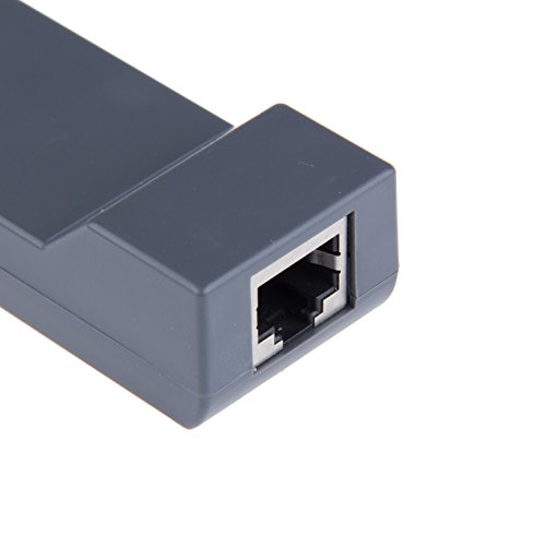 Powstro Network LAN Length Cable Tester Meter 5E 6E SC8108 CAT5 RJ45 GRAY - Thumbnail 6