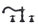 Greenspring Widespread 3pcs Oil Rubbed Bronze Widespread Roman Bathroom Faucet Vanity Sink Lavatory