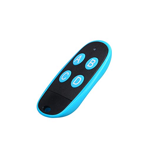 Universal Garage Door Remote Universal Gate Remote 4-Buttons Programmable Learning Multi Frequency 280MHZ-868MHZ Universal Garage Opener Remote Homelink Remote (Blue)