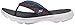Skechers Women's Go Walk 3 Pizzaz Flip Flop, Black/Multi/White, 8 M US