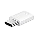 Samsung USB Type-C (1 pcs) to Micro USB Adapter Connector for Samsung Type C Mobile Devices (White)