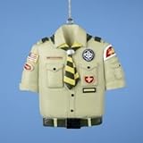 Boy Scout Tan Shirt Christmas Ornament
