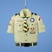 Boy Scout Tan Shirt Christmas Ornament