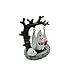 Zehui Trade Halloween Solar Powered Swinging Ghost Toys with Pumpkin and Skull Holiday Dancing Moving Monster Decoration