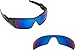 Seek Optics Replacement Lenses Compatible with Oakley Oil Rig Sunglasses (Blue Mirror Polarized)