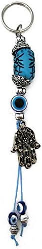 Evil Eye &amp; Hamsa Hanging - Car Decoration - Protection Amulet - Gift Ornament