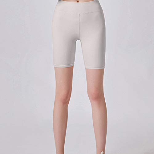 TOTOD Leggings for Women 1/2 Length Over-Knee Crop Shorts Active Sport Fitness Slim Fit Casual Pants Gray - Thumbnail 3