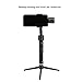 BeStableCam Upgraded Aluminum Alloy V2 Tripod Desktop Stand for Gopro DSLR Camera Zhiyun Smooth Q Zhiyun Smooth 3 III Moza Air Feiyu G4 Pro G5 V2 3-Axis Gimbal