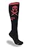 MOXY Socks Black and Red Molon Labe Spartan Performance Knee-High Socks