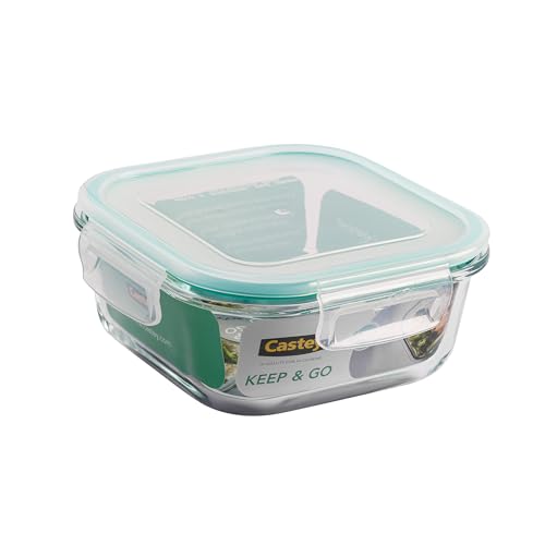- Envase hermético, 800 ML, Vidrio borosilicato. Libre de BPA. Apto para congelador, horno, microondas y lavavajillas.