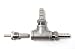 CONCORD Home Brewing Stainless Steel Inline Aeration Aerator Kit. Oxygenation Diffuser for Wort Chiller