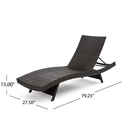 Christopher Knight Home Salem Outdoor Wicker Chaise Lounge Chairs