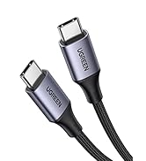 UGREEN 240W USB C Charger Cable PD 3.1 USB C to USB C Cable Backward Compatible with 140W Type C ...