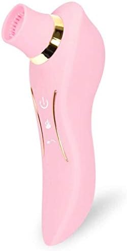 Quiet USB Rechargeable Powerful Small G Spotter Magic Wand for Couple 12 Modes Mini Powerful Clǐtoriǎl Sǚckǐng Toys Waterproof (Color : Pink)