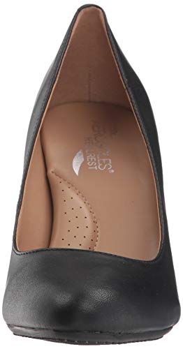 Aerosoles Women's Octagon Pump, black leather, M US Want It All