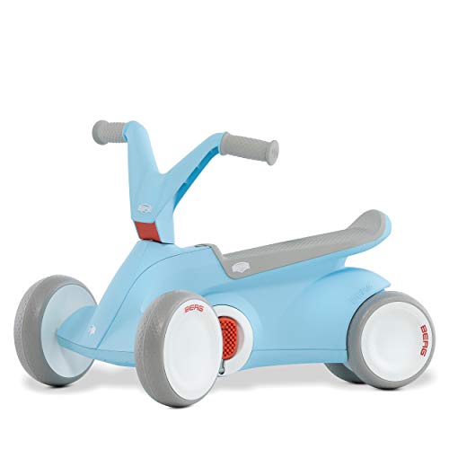 Berg GO2 - 2-in-1 Push Pedal Go Kart Children Ages 10-30 Months - Blue
