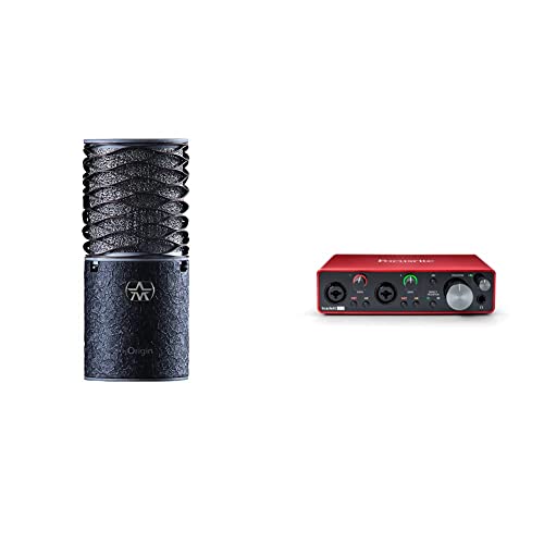 Aston Microphones Condenser Microphone & Focusrite Scarlett 2i2 3rd Gen