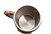 VOTENVO Stainless Steel Liner Drinking Cup Skull Beer Cup Halloween Beer Mug for Men, Halloween Xmas Decor for Home (Polyresin)