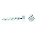 Prime-Line 9056161 Hex Lag Screws, 3/8 In. X 2 In., A307 Grade A Zinc Plated Steel (25 Pack)