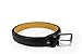 BIG & TALL - Men's Leather Belt, size 58 - 60 inch waist Black