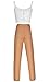 FANCYINN Women 2 Pieces Outfit Spaghetti Strap Top and Bodycon Long Pant with Belt