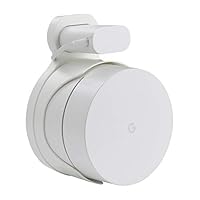 Google WiFi Wall Mount, Google Mesh Holder, BonFook Outlet Mount Holder Stand Bracket for Google WiFi Routers and Beacons (White 1-Pack)